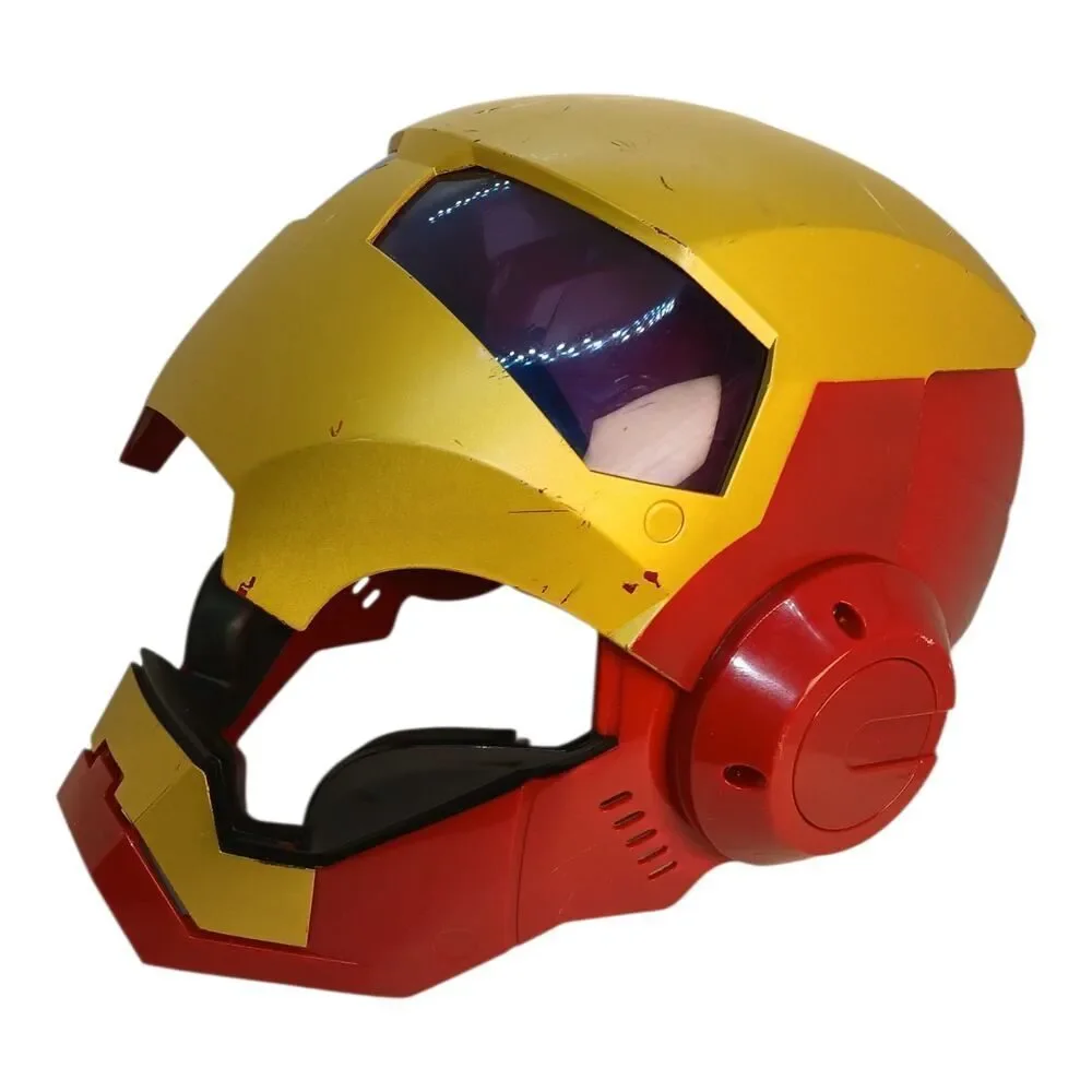 Marvel Iron Man Mask Helmet Adult Adjustable - Maroon Gold